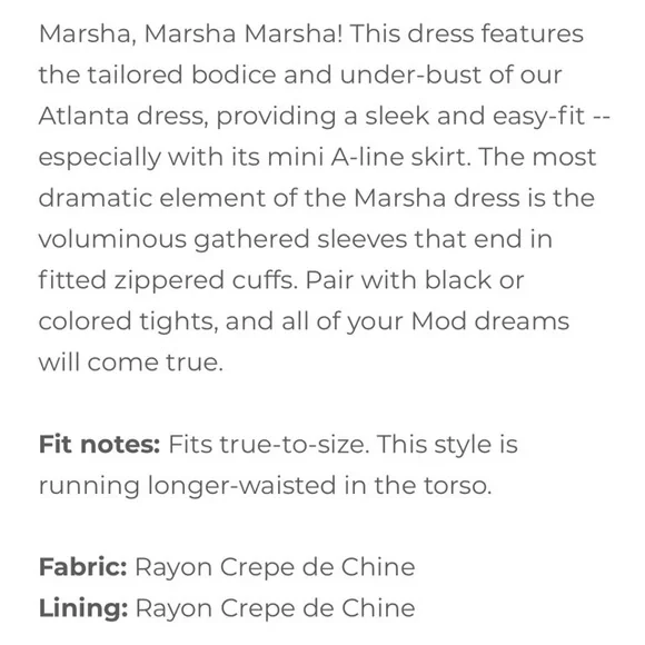 Marsha Dress - Mod Flamenco - Picture 4 of 16